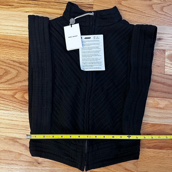 NWT Isabel Marant Carola Top (Size 34) in Black - Picture 11 of 16